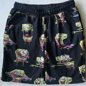 Men's spongebob square pants shorts